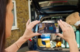 Dacia's boot organiser app